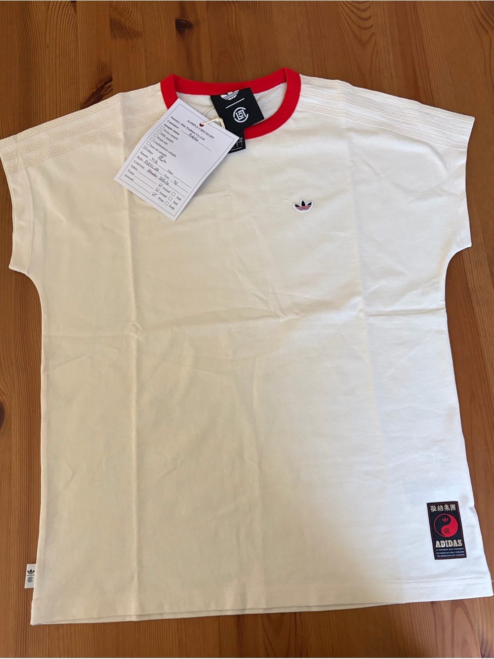 New Tags NWT adidas Original CLOT by Edison Chen Dolman T-Shirt Sz Small Unisex